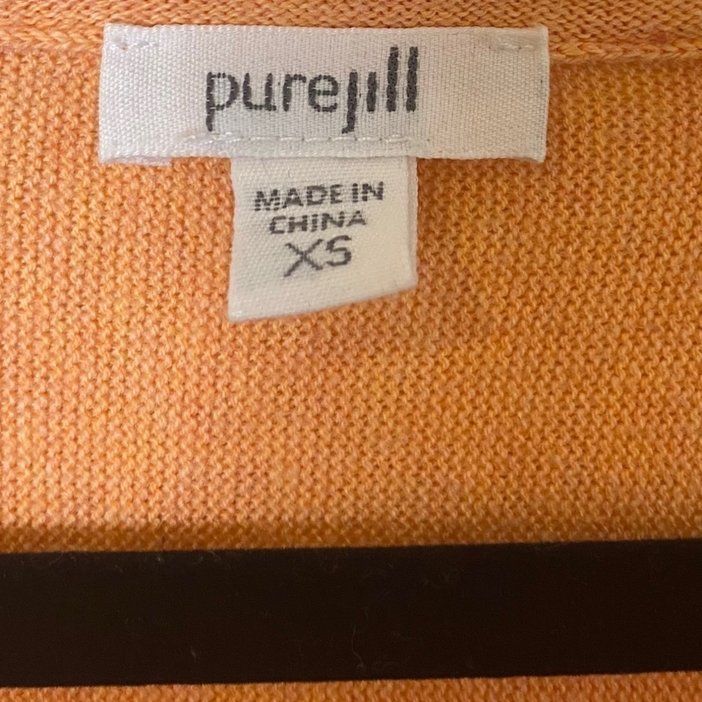 J Jill Pure Womens Boxy Oversized Knit Sweater Kimono Sleeve Pocket - Picture 3 of 4